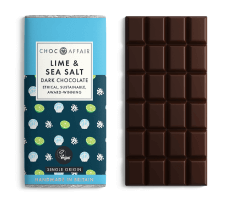 Platte lime and sea salt chocolate